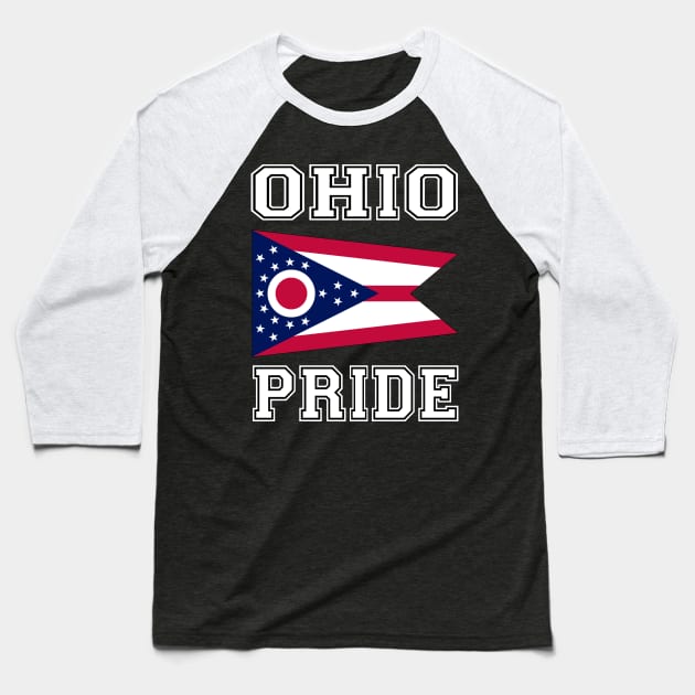 Ohio Pride Baseball T-Shirt by RockettGraph1cs